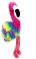 Игрушка мягкая разноцветный фламинго 58см Вид1