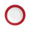Luminarc тарелка суповая Alto Rubis, диаметр 22 см, цвет: Белый, красный Вид1
