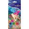 Карандаши цветные BRAUBERG "Морские легенды", 12 цв., заточенные, карт. упаковка с блестками, 180538 Вид1