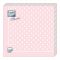Салфетки Home Collection Classic, 3-х слойная, 33x33 см, Розовая скатерть в горошек, 20 шт Вид1