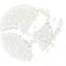 Vivienne Sabo моно тени для век сияющие, тон 119, цвет: Белый с глиттером Вид4