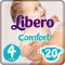 LIBERO подгузники для детей Comfort 7-14кг Maxi 20шт Вид4