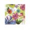 PAW салфетки столовые цветочный коллаж 3сл. 33*33см 20шт 200038 Вид1