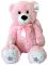 Игрушка мягкая Медвежонок-ангел, 65 см. Цвет: розовый (RS190150/P) Вид1
