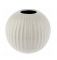 BRIGHT SHELL ваза декоративная керамика цвет белый 6*14см 1176 - S Вид1