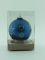 Интерьерное украшение шар стеклянный 8см, синий Матовый/глянец, артикул: Nyjn0120-2 Вид1