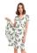 Clever Платье женское, размер: 170-48-L, молочный-зеленый, артикул: LDR20-847 Вид1