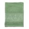 OLIVE JIVE полотенце махровое зеленый вензель 70*140см 13-6007 Вид1