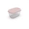 FLEXO контейнер д/продуктов прямоугольный розовый  0,65л С63992/16 Вид1