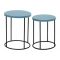Стол с круглой столешницей, размер: 36x45 см, цвет: голубой, артикул: HZ1300830 Вид1