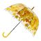 Зонт полуавтомат дизайн желтые листья 80см FX24-14 Вид1