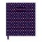 Записная книжка Ноутбук, горошек на фиолетовом, 145х165 мм, артикул: 45727 Вид1