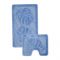 Набор ковриков для ванной Shahintex Рр 60x100 см + 60x50 см, голубой Вид1