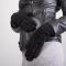 Перчатки женские безразмерные без подклада цв.черный 4312782 Вид1