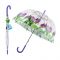 Зонт полуавтомат дизайн фиолетовый букет FX24-36 Вид1