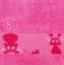 BARKAS-TEKS полотенце махровое кошки цв.бледно-розовый 50*90см 03-058 Вид2