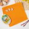 Полотенце с открыткой "Счастливой Пасхи"", 30*60 см оранжевый  4832949 Вид2