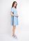 Clever Платье женское, размер: 170-42-XS, голубой, артикул: LDR21-888 Вид3