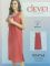Clever Платье женское, размер: 170-42-XS, красный, артикул: LDR20-849/3 Вид2
