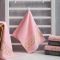 Полотенце махровое Ромбы розовое, размер: 30х70 см, артикул: 5330351 Вид1