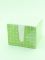 ПЕРЫШКО салфетки бумажные горох цв.зеленый 2сл. 85шт Вид1