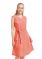 Clever Платье женское, размер: 170-44-S, светло-оранжевый-молочный, артикул: LDR20-798/7 Вид1