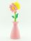 Щетка хозяйственная цветок 25х7,5см, цвет: микс, артикул: 20119-0363 Вид1
