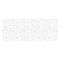 Дорожка столовая Снежинка серая, 50x150 см, артикул: Nr-4-50x150 Вид1