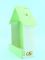 MON REPOS подарочный домик с пробиркой цвет белый/салатовый Вид2