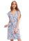 CLEVER LDR29-746 Платье жен Clever (170-46-M,светло-голубой-светло-розовый) Вид1