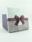Коробка подарочная квадратная с ручками цвет фиолетовый 18,5*23,5*23,5см 8306-29 Вид1