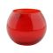 PASABAHCE Энжой ваза декоративная шар красного цвета 7,9см Вид1