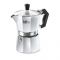 Кофеварка гейзерная Lara 450 мл, 6х50 мл, для молотого кофе, алюминиевый корпус, итальянский дизайн, артикул: LR06-73 Вид1