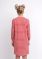 Clever Платье женское, размер: 170-44-S, темно-розовый-молочный, артикул: LDR10-853 Вид2