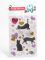 Липуня Блестящие наклейки Кошки с сердцами, артикул: Jgs001 Вид1