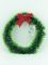 Украшение новогоднее Венок d=26 см с бантиком, цвет: микс, артикул: CHFE0012 Вид1