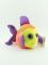 Игрушка мягкая Рыбка, размер: 16.5х20х12 см. (А цвет: розовый, DT180978) Вид1