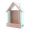 MON REPOS подарочный домик с пробиркой цвет белый/розовый Вид1