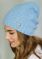 MIRA ADRIANA шапка женская цв.голубой 7.570-03 МА.Y. Вид1