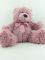 Игрушка мягкая Медведь с бантом сидит, 30х26х25 см, цвет: пудрово-розовый, артикул: BH4599 Вид2