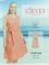 Clever Платье женское, размер: 170-44-S, светло-оранжевый-молочный, артикул: LDR20-798/7 Вид2