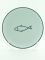 Тарелка, d=20 см, 3 дизайна 2 цвета, морской, артикул: Q75600250 Вид2