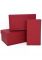 Коробка подарочная дизайн тисненая бумага пробковая бордовый 120*65*4см Вид1