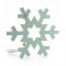 Украшение подвесное 18*9см снежинка DH8044270 /24 Вид3