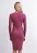 Платье женские Clever 170-46-M, меланж светло-брусничный LDR19-732 Вид2