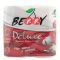 Туалетная бумага Berry Delux 100% целлюлоза, 3 слоя, 4 рулона Вид1