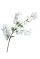 Цветок декор. ветка белая сакура из ткани 104*15*10см 88225 Вид1