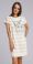 CLEVER платье женское LDR24-1077 молочный-бежевый р.170-52-2XL Вид1