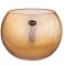 MUZA ваза цилиндр cracle amber 18*16см 380-637 Вид1