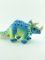 Игрушка мягкая Динозавр Трицератопс, 27 см. (4KL27BL) Вид1